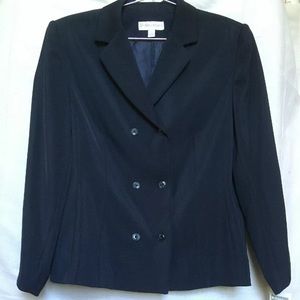 Dress Barn Career Jacket NWT Navy Womens 14 Petite